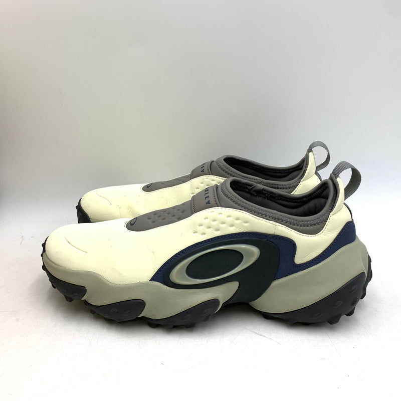 【中古品】【メンズ】 OAKLEY オークリー FOF100539 EDGE ICON エッジ アイコン スニーカー シューズ 靴 162-260901-ya-01-izu サイズ：27cm カラー：クリーム×ネイビー 万代Net店