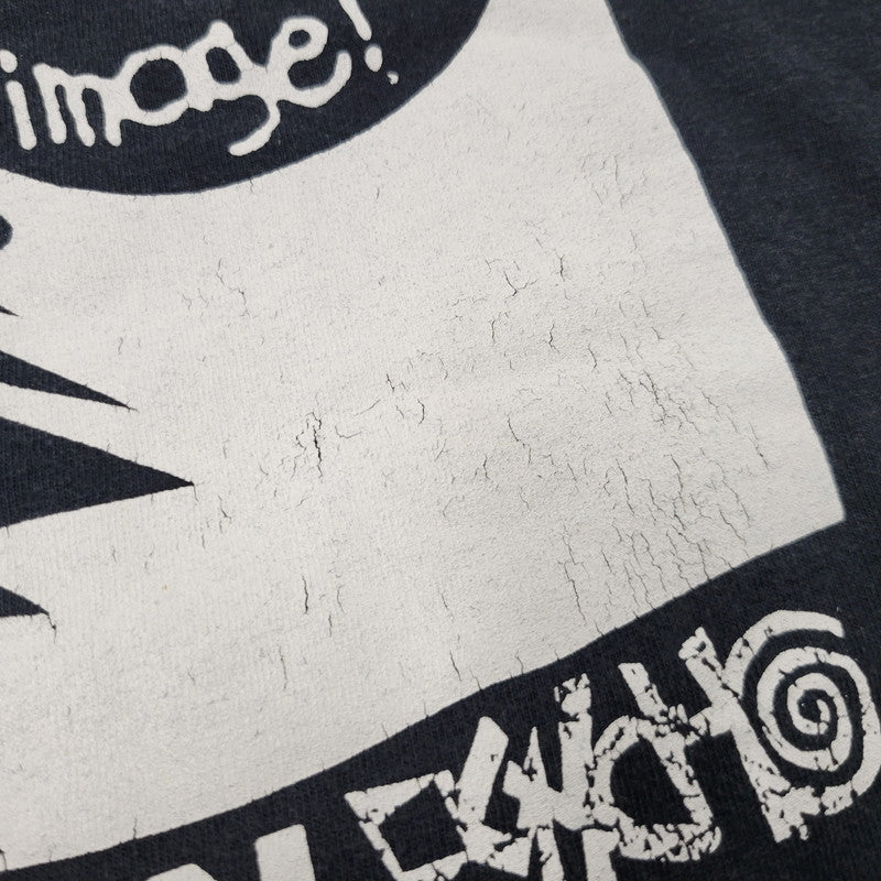 【中古品】【メンズ】 VISION STREET WEAR ヴィジョン ストリート ウェア GRAPHIC S/S TEE グラフィック 半袖 Tシャツ エルサルバドル製 146-260902-as-22-izu サイズ：L カラー：ブラック 万代Net店