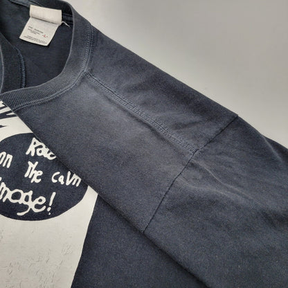 【中古品】【メンズ】 VISION STREET WEAR ヴィジョン ストリート ウェア GRAPHIC S/S TEE グラフィック 半袖 Tシャツ エルサルバドル製 146-260902-as-22-izu サイズ：L カラー：ブラック 万代Net店