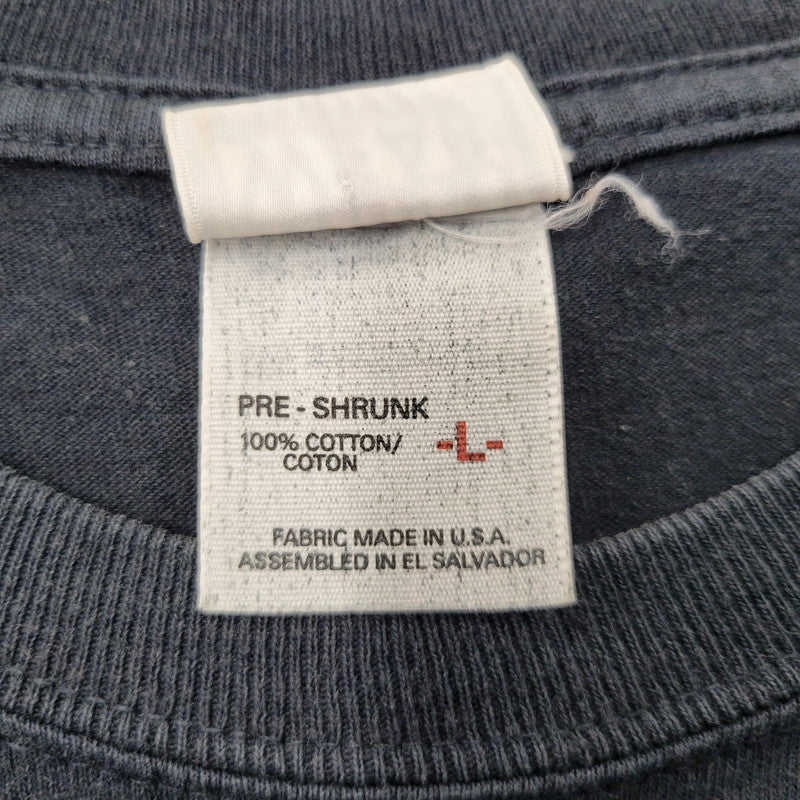 【中古品】【メンズ】 VISION STREET WEAR ヴィジョン ストリート ウェア GRAPHIC S/S TEE グラフィック 半袖 Tシャツ エルサルバドル製 146-260902-as-22-izu サイズ：L カラー：ブラック 万代Net店