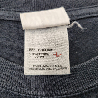 【中古品】【メンズ】 VISION STREET WEAR ヴィジョン ストリート ウェア GRAPHIC S/S TEE グラフィック 半袖 Tシャツ エルサルバドル製 146-260902-as-22-izu サイズ：L カラー：ブラック 万代Net店