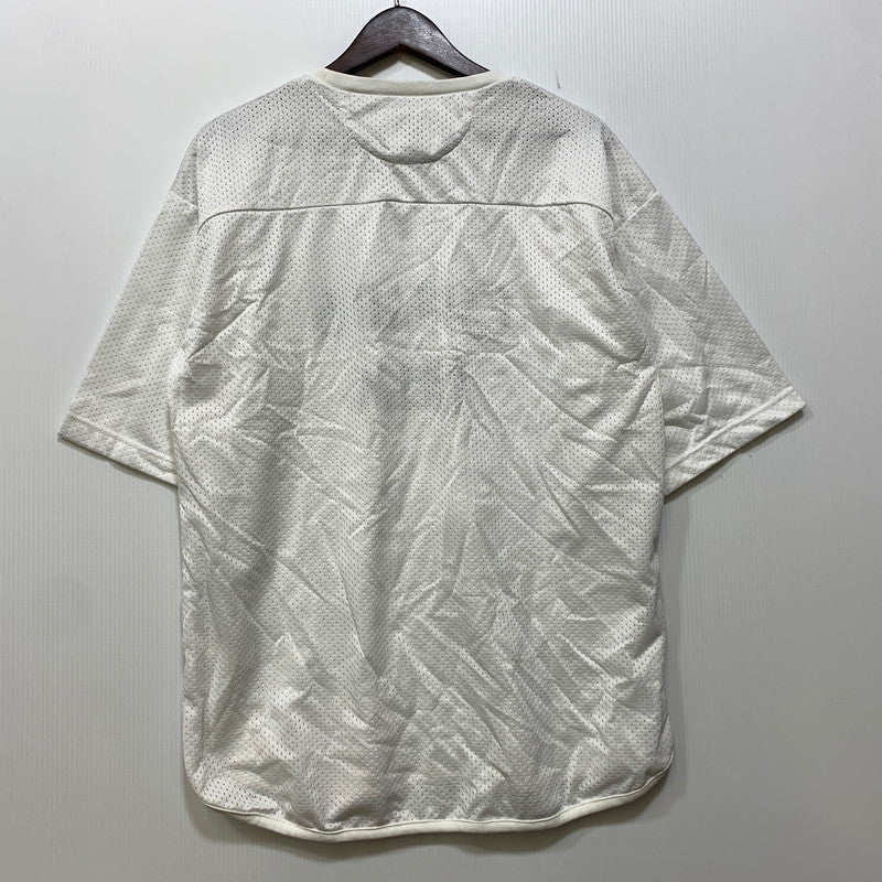 【中古品】【メンズ】 CAPTAINS HELM キャプテンズヘルム CH20-SS-T21 DOUBLE MESH FOOTBALL TEE ダブル メッシュ フットボール Tシャツ トップス 半袖 142-260905-cs-16-izu サイズ：L カラー：ホワイト 万代Net店