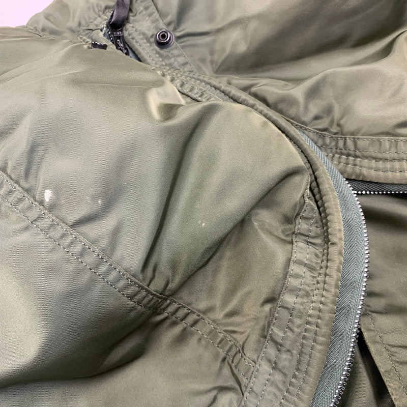 【中古品】【メンズ】 ALPHA INDUSTRIES アルファインダストリーズ 1615-573-8335 MIL-J-6278F 80-90S USA製 N-2B FLIGHT JACKET フライト ジャケット アウター 145-260903-ya-08-izu サイズ：L カラー：カーキ 万代Net店