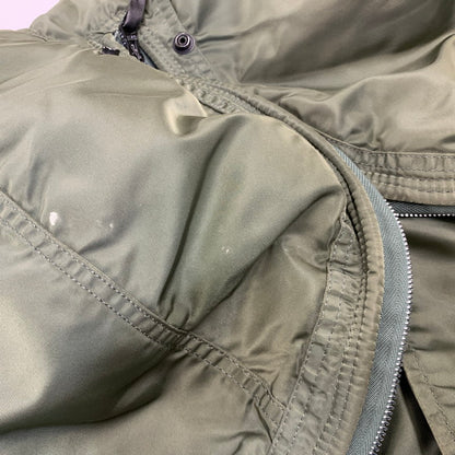 【中古品】【メンズ】 ALPHA INDUSTRIES アルファインダストリーズ 1615-573-8335 MIL-J-6278F 80-90S USA製 N-2B FLIGHT JACKET フライト ジャケット アウター 145-260903-ya-08-izu サイズ：L カラー：カーキ 万代Net店