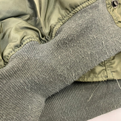 【中古品】【メンズ】 ALPHA INDUSTRIES アルファインダストリーズ 1615-573-8335 MIL-J-6278F 80-90S USA製 N-2B FLIGHT JACKET フライト ジャケット アウター 145-260903-ya-08-izu サイズ：L カラー：カーキ 万代Net店