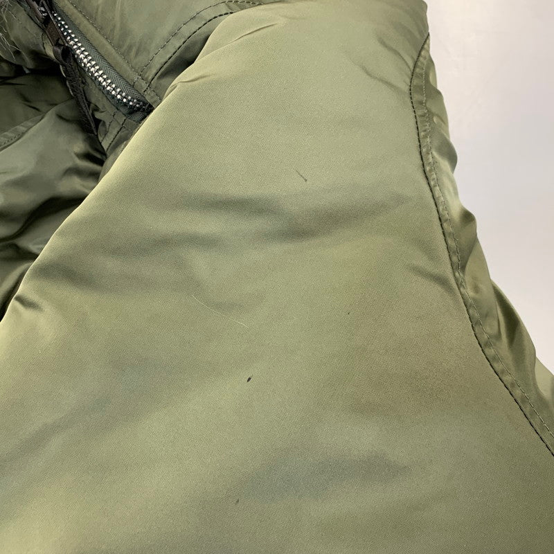 【中古品】【メンズ】 ALPHA INDUSTRIES アルファインダストリーズ 1615-573-8335 MIL-J-6278F 80-90S USA製 N-2B FLIGHT JACKET フライト ジャケット アウター 145-260903-ya-08-izu サイズ：L カラー：カーキ 万代Net店