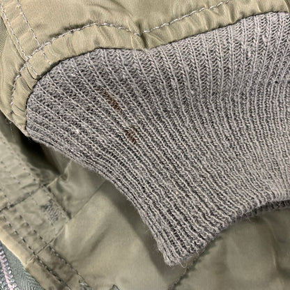 【中古品】【メンズ】 ALPHA INDUSTRIES アルファインダストリーズ 1615-573-8335 MIL-J-6278F 80-90S USA製 N-2B FLIGHT JACKET フライト ジャケット アウター 145-260903-ya-08-izu サイズ：L カラー：カーキ 万代Net店