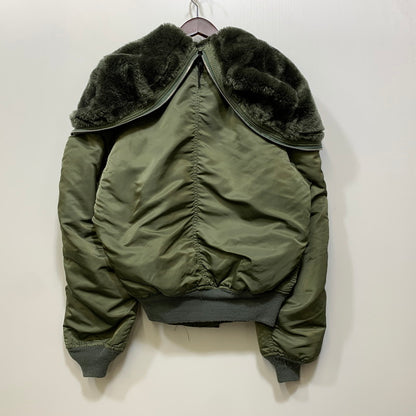 【中古品】【メンズ】 ALPHA INDUSTRIES アルファインダストリーズ 1615-573-8335 MIL-J-6278F 80-90S USA製 N-2B FLIGHT JACKET フライト ジャケット アウター 145-260903-ya-08-izu サイズ：L カラー：カーキ 万代Net店