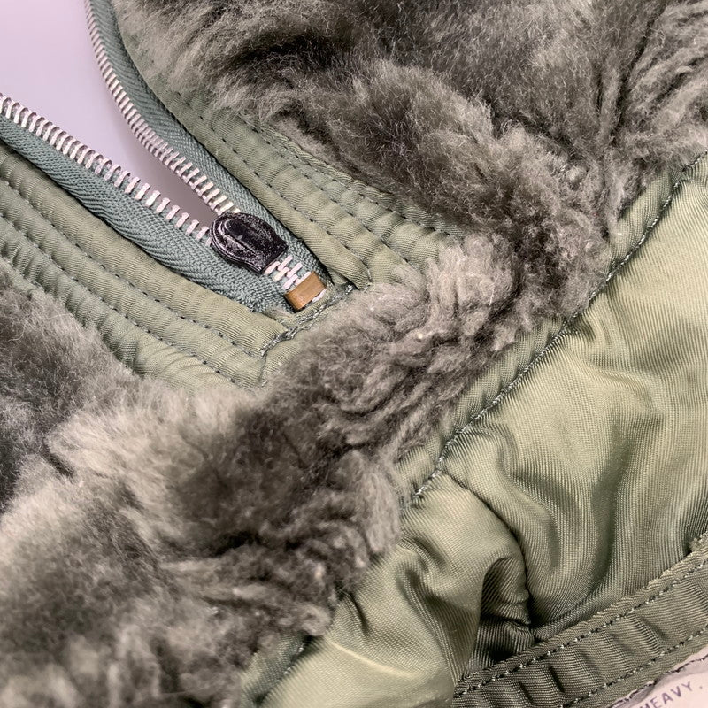 【中古品】【メンズ】 ALPHA INDUSTRIES アルファインダストリーズ 1615-573-8335 MIL-J-6278F 80-90S USA製 N-2B FLIGHT JACKET フライト ジャケット アウター 145-260903-ya-08-izu サイズ：L カラー：カーキ 万代Net店