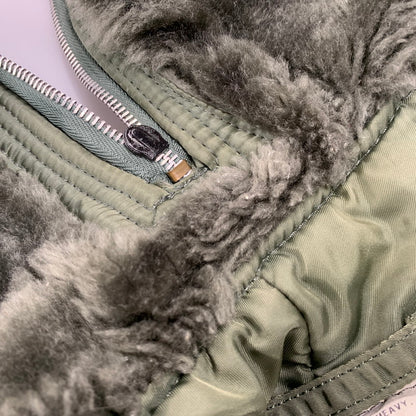 【中古品】【メンズ】 ALPHA INDUSTRIES アルファインダストリーズ 1615-573-8335 MIL-J-6278F 80-90S USA製 N-2B FLIGHT JACKET フライト ジャケット アウター 145-260903-ya-08-izu サイズ：L カラー：カーキ 万代Net店