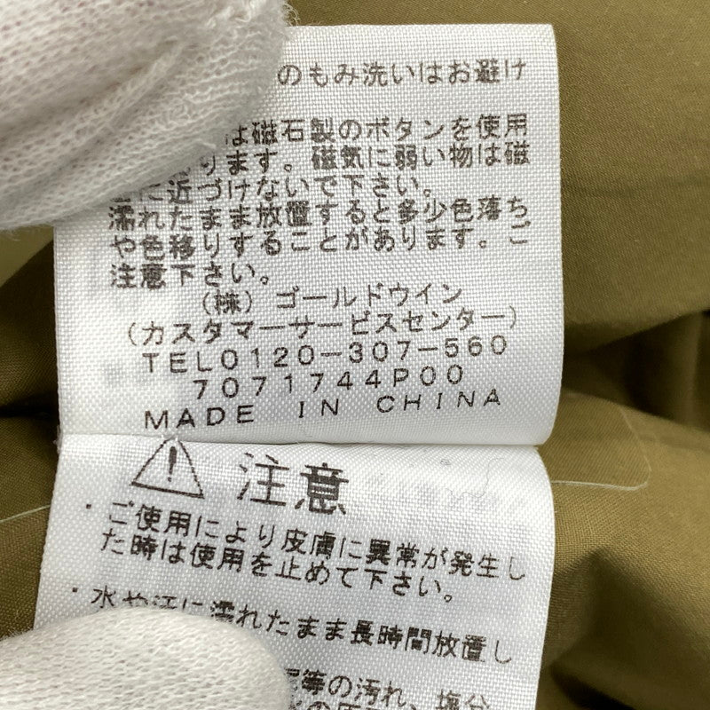 【中古品】【メンズ】 THE NORTH FACE ザ・ノースフェイス MASTER HOODED COAT NP61762 マスターフーデット コート 144-260902-as-15-izu サイズ：M カラー：カーキ 万代Net店