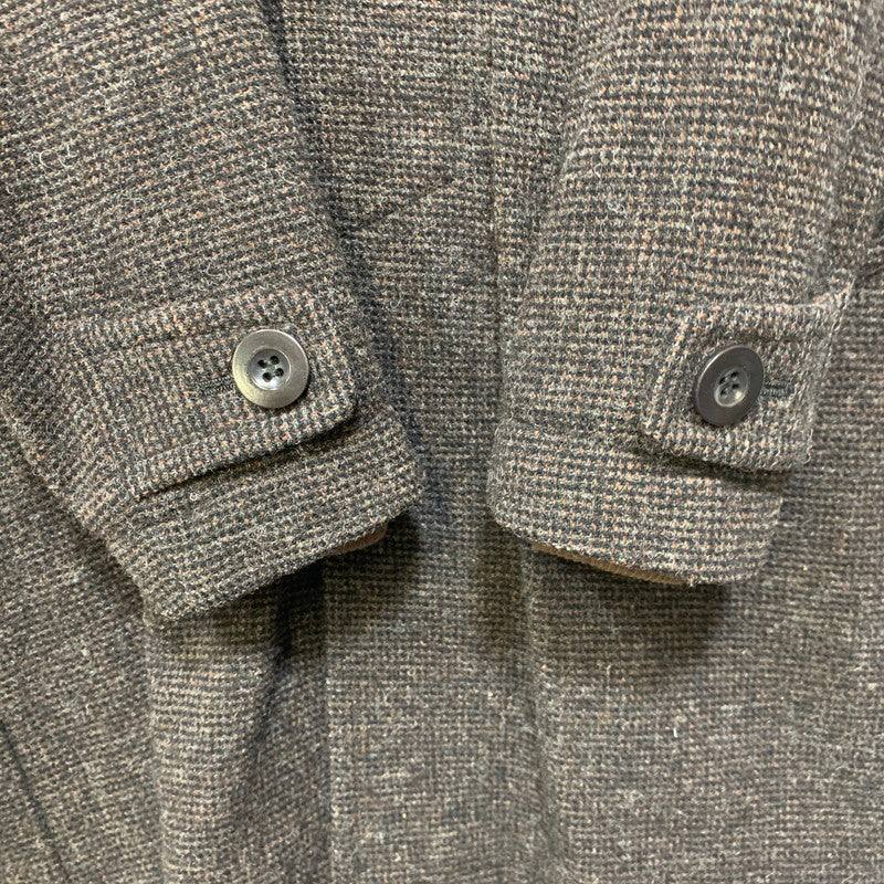 【中古品】【メンズ】 SACAI サカイ 15-00851M REVERSIBLE TWEED COAT リバーシブル ツイード コート アウター 140-260903-ya-09-izu サイズ：1 カラー：ブラウン×カーキ 万代Net店