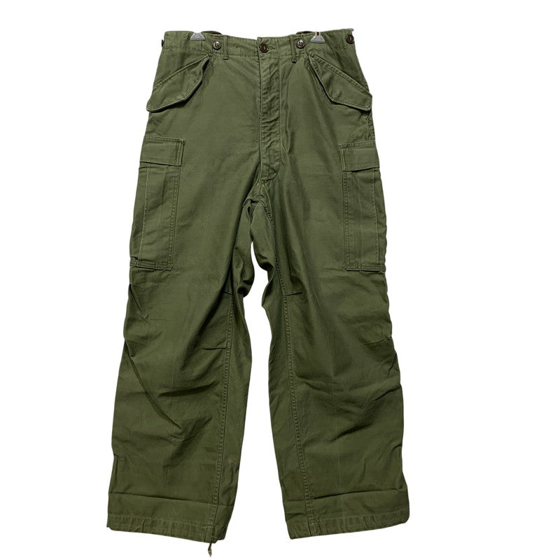 【現状渡し品】【メンズ】 U.S.ARMY ユーエスアーミー PATWIN ZIP パットウィン ジップ 50S M-51 FIELD TROSERS フィールド トラウザーズ ズボン ボトムス 157-260903-ya-03-izu サイズ：REGULAR-SMALL カラー：カーキ 万代Net店