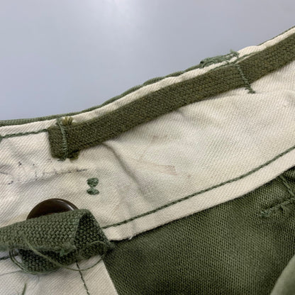 【現状渡し品】【メンズ】 U.S.ARMY ユーエスアーミー PATWIN ZIP パットウィン ジップ 50S M-51 FIELD TROSERS フィールド トラウザーズ ズボン ボトムス 157-260903-ya-03-izu サイズ：REGULAR-SMALL カラー：カーキ 万代Net店