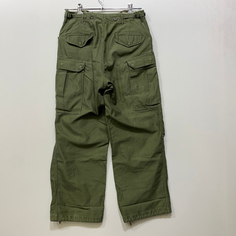 【現状渡し品】【メンズ】 U.S.ARMY ユーエスアーミー PATWIN ZIP パットウィン ジップ 50S M-51 FIELD TROSERS フィールド トラウザーズ ズボン ボトムス 157-260903-ya-03-izu サイズ：REGULAR-SMALL カラー：カーキ 万代Net店