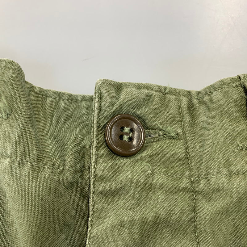 【現状渡し品】【メンズ】 U.S.ARMY ユーエスアーミー PATWIN ZIP パットウィン ジップ 50S M-51 FIELD TROSERS フィールド トラウザーズ ズボン ボトムス 157-260903-ya-03-izu サイズ：REGULAR-SMALL カラー：カーキ 万代Net店