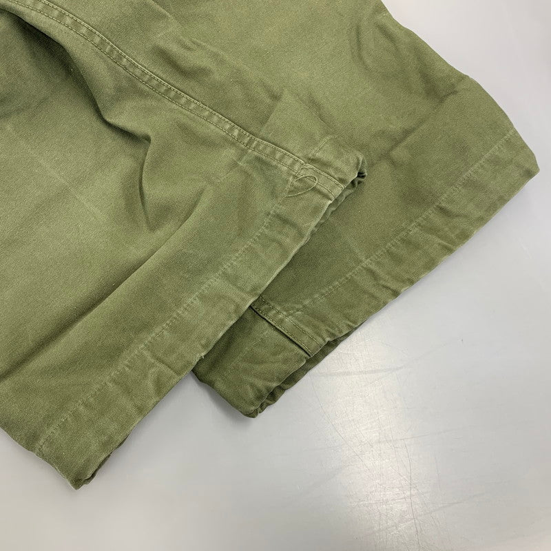 【現状渡し品】【メンズ】 U.S.ARMY ユーエスアーミー PATWIN ZIP パットウィン ジップ 50S M-51 FIELD TROSERS フィールド トラウザーズ ズボン ボトムス 157-260903-ya-03-izu サイズ：REGULAR-SMALL カラー：カーキ 万代Net店