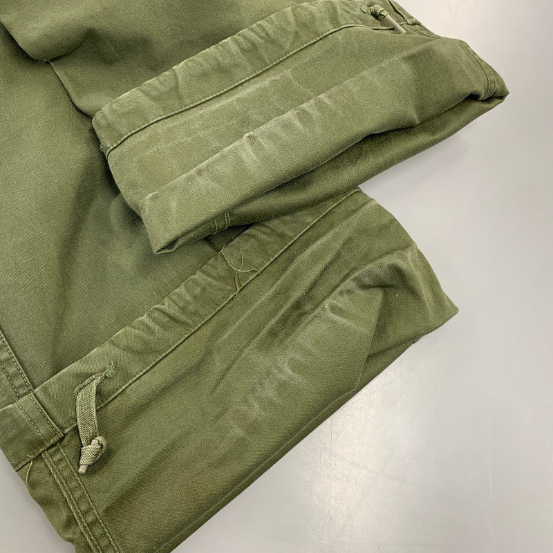 【現状渡し品】【メンズ】 U.S.ARMY ユーエスアーミー PATWIN ZIP パットウィン ジップ 50S M-51 FIELD TROSERS フィールド トラウザーズ ズボン ボトムス 157-260903-ya-03-izu サイズ：REGULAR-SMALL カラー：カーキ 万代Net店