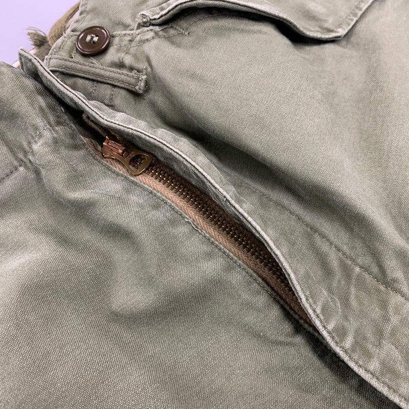 【現状渡し品】【メンズ】 U.S.ARMY ユーエスアーミー PATWIN ZIP パットウィン ジップ 50S M-51 FIELD TROSERS フィールド トラウザーズ ズボン ボトムス 157-260903-ya-03-izu サイズ：REGULAR-SMALL カラー：カーキ 万代Net店