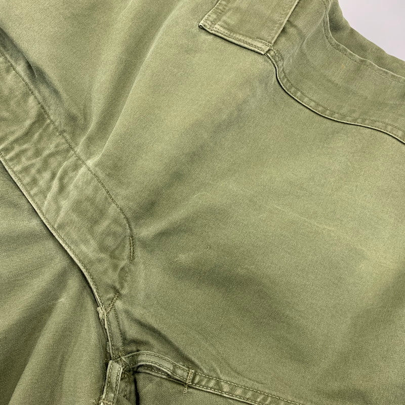 【現状渡し品】【メンズ】 U.S.ARMY ユーエスアーミー PATWIN ZIP パットウィン ジップ 50S M-51 FIELD TROSERS フィールド トラウザーズ ズボン ボトムス 157-260903-ya-03-izu サイズ：REGULAR-SMALL カラー：カーキ 万代Net店