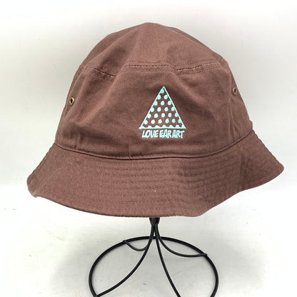 【中古品】【メンズ/レディース】 LOVE EAR ART ラブイヤー アート BUCKET HAT バケット ハット 帽子 185-260901-ya-16-izu カラー：ブラウン 万代Net店
