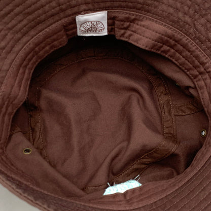 【中古品】【メンズ/レディース】 LOVE EAR ART ラブイヤー アート BUCKET HAT バケット ハット 帽子 185-260901-ya-16-izu カラー：ブラウン 万代Net店