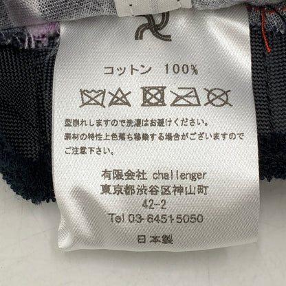 【中古品】【メンズ/レディース】 CHALLENGER チャレンジャー 25SS FIRE HAT ファイアー ハット 帽子 185-260901-ya-17-izu サイズ：L カラー：パープル×ブラック 万代Net店