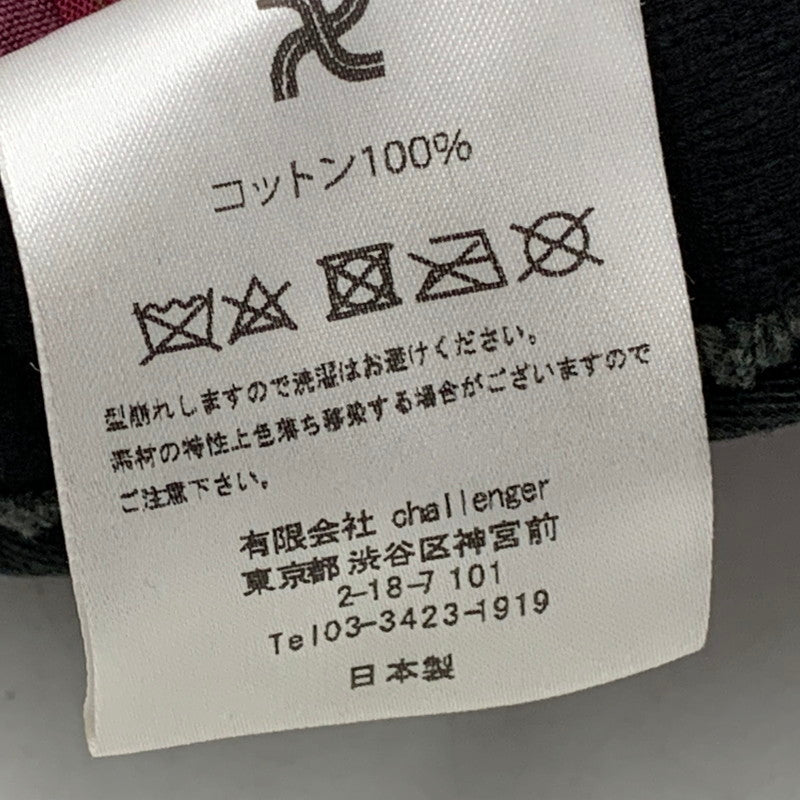 【中古品】【メンズ/レディース】 CHALLENGER チャレンジャー LOGO SPIDER CAP ロゴ スパイダー キャップ 帽子 185-260901-ya-14-izu サイズ：F カラー：バーガンディー×ブルー系 万代Net店