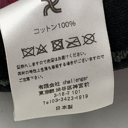 【中古品】【メンズ/レディース】 CHALLENGER チャレンジャー LOGO SPIDER CAP ロゴ スパイダー キャップ 帽子 185-260901-ya-14-izu サイズ：F カラー：バーガンディー×ブルー系 万代Net店