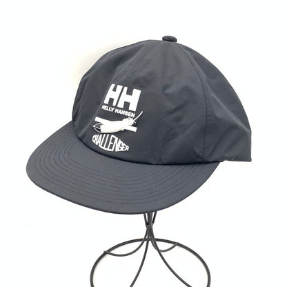 【中古品】【メンズ/レディース】 CHALLENGER チャレンジャー× HELLY HANSEN ヘリーハンセン HC92644X1 CHALLENGER RACING WIND CAP チャレンジャー レーシング ウィンド キャップ 帽子 185-260901-ya-13-izu サイズ：F カラー：ブラック 万代Net店