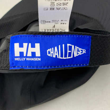 【中古品】【メンズ/レディース】 CHALLENGER チャレンジャー× HELLY HANSEN ヘリーハンセン HC92644X1 CHALLENGER RACING WIND CAP チャレンジャー レーシング ウィンド キャップ 帽子 185-260901-ya-13-izu サイズ：F カラー：ブラック 万代Net店