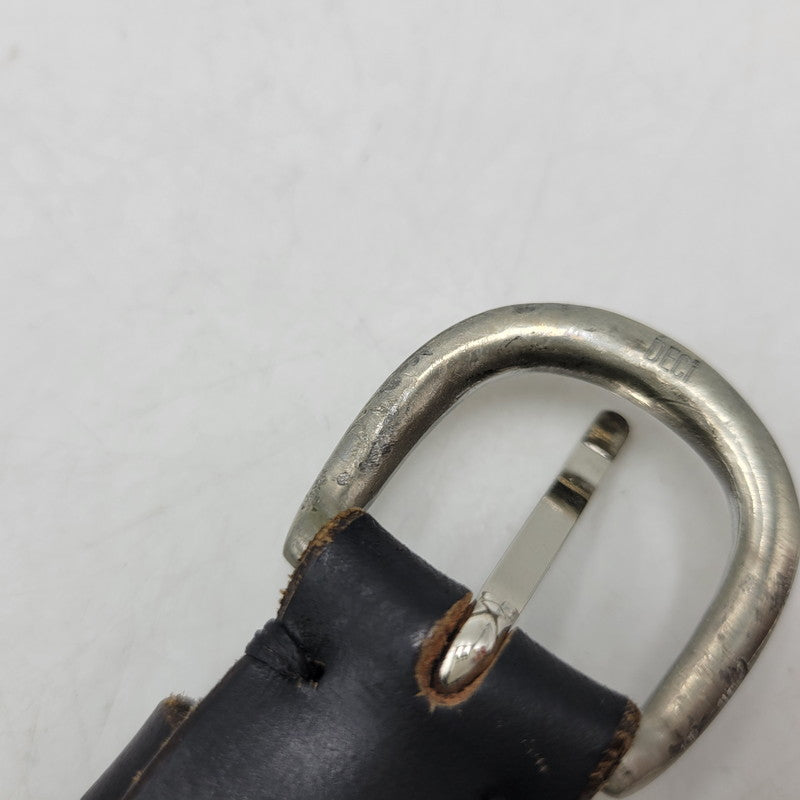 【中古品】【メンズ/レディース】 OVY オヴィー × DECI デシ BRIDLE STUDS NARROW BELT ブライドル スタッズ ナロー ベルト 205-260902-as-19-izu カラー：ブラック 万代Net店