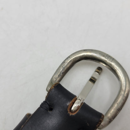 【中古品】【メンズ/レディース】 OVY オヴィー × DECI デシ BRIDLE STUDS NARROW BELT ブライドル スタッズ ナロー ベルト 205-260902-as-19-izu カラー：ブラック 万代Net店