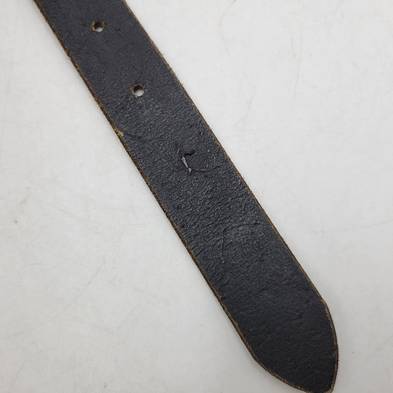【中古品】【メンズ/レディース】 OVY オヴィー × DECI デシ BRIDLE STUDS NARROW BELT ブライドル スタッズ ナロー ベルト 205-260902-as-19-izu カラー：ブラック 万代Net店