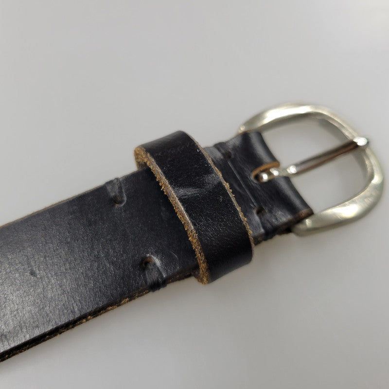 【中古品】【メンズ/レディース】 OVY オヴィー × DECI デシ BRIDLE STUDS NARROW BELT ブライドル スタッズ ナロー ベルト 205-260902-as-19-izu カラー：ブラック 万代Net店