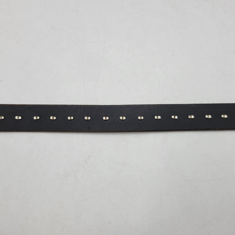 【中古品】【メンズ/レディース】 OVY オヴィー × DECI デシ BRIDLE STUDS NARROW BELT ブライドル スタッズ ナロー ベルト 205-260902-as-19-izu カラー：ブラック 万代Net店