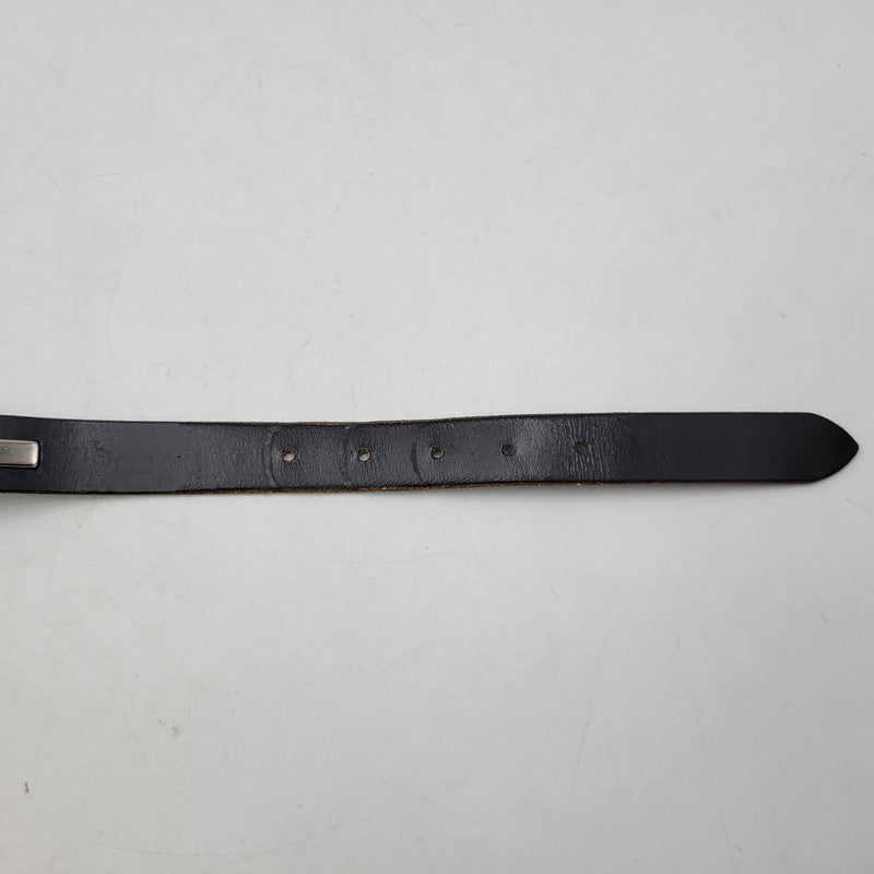 【中古品】【メンズ/レディース】 OVY オヴィー × DECI デシ BRIDLE STUDS NARROW BELT ブライドル スタッズ ナロー ベルト 205-260902-as-19-izu カラー：ブラック 万代Net店