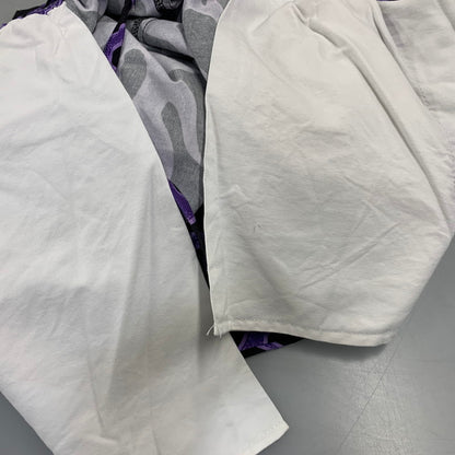 【中古品】【メンズ】 CHALLENGER チャレンジャー CLG-PT 025-004 FIRE PANTS ファイアー パンツ ズボン ボトムス 153-260903-ya-02-izu サイズ：L カラー：ブラック×パープル 万代Net店