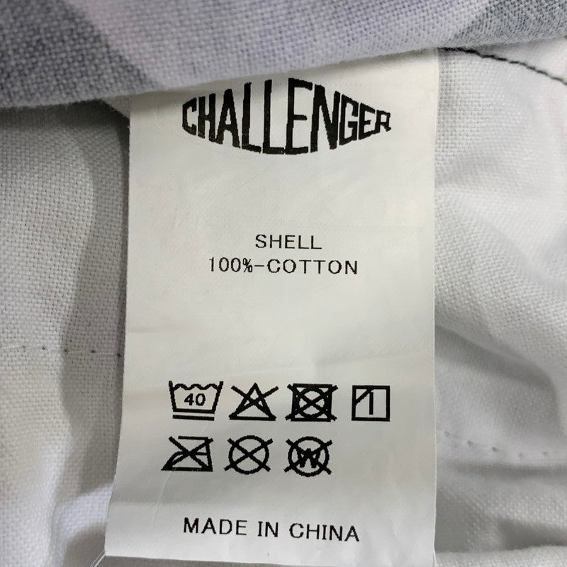 【中古品】【メンズ】 CHALLENGER チャレンジャー CLG-PT 025-004 FIRE PANTS ファイアー パンツ ズボン ボトムス 153-260903-ya-02-izu サイズ：L カラー：ブラック×パープル 万代Net店