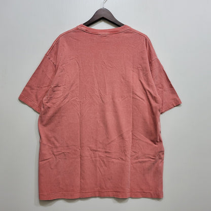 【中古品】【メンズ】 CHALLENGER チャレンジャー PIGMENT LOGO TEE ピグメント ロゴ Tシャツ 半袖 142-260911-as-05-izu サイズ：L カラー：LT CHERRY 万代Net店
