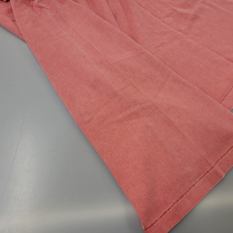 【中古品】【メンズ】 CHALLENGER チャレンジャー PIGMENT LOGO TEE ピグメント ロゴ Tシャツ 半袖 142-260911-as-05-izu サイズ：L カラー：LT CHERRY 万代Net店