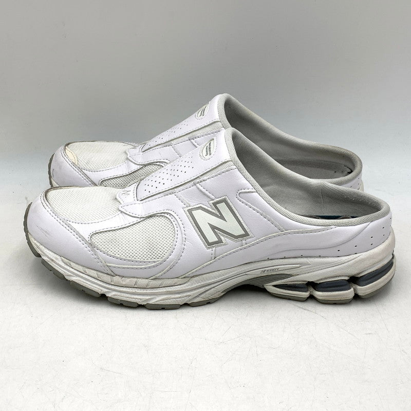 【中古品】【メンズ】 NEW BALANCE ニューバランス× BEAMS ビームス M2002RM3 別注 2002R MULE ミュール スニーカー シューズ 靴 162-260901-ya-05-izu サイズ：28cm カラー：ホワイト 万代Net店
