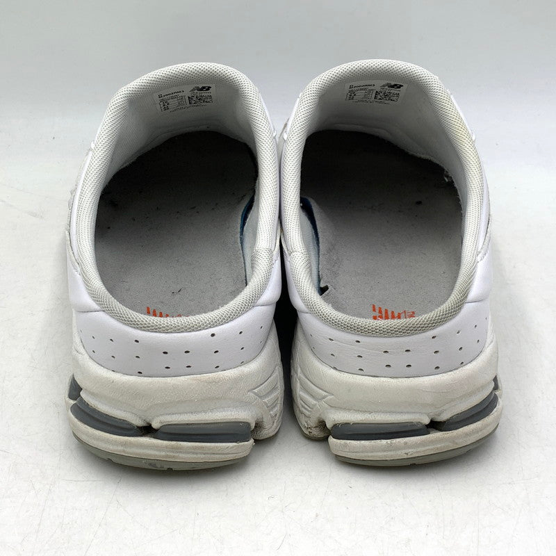 【中古品】【メンズ】 NEW BALANCE ニューバランス× BEAMS ビームス M2002RM3 別注 2002R MULE ミュール スニーカー シューズ 靴 162-260901-ya-05-izu サイズ：28cm カラー：ホワイト 万代Net店