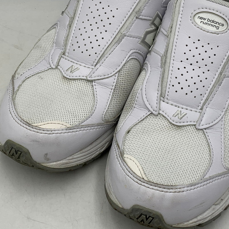 【中古品】【メンズ】 NEW BALANCE ニューバランス× BEAMS ビームス M2002RM3 別注 2002R MULE ミュール スニーカー シューズ 靴 162-260901-ya-05-izu サイズ：28cm カラー：ホワイト 万代Net店