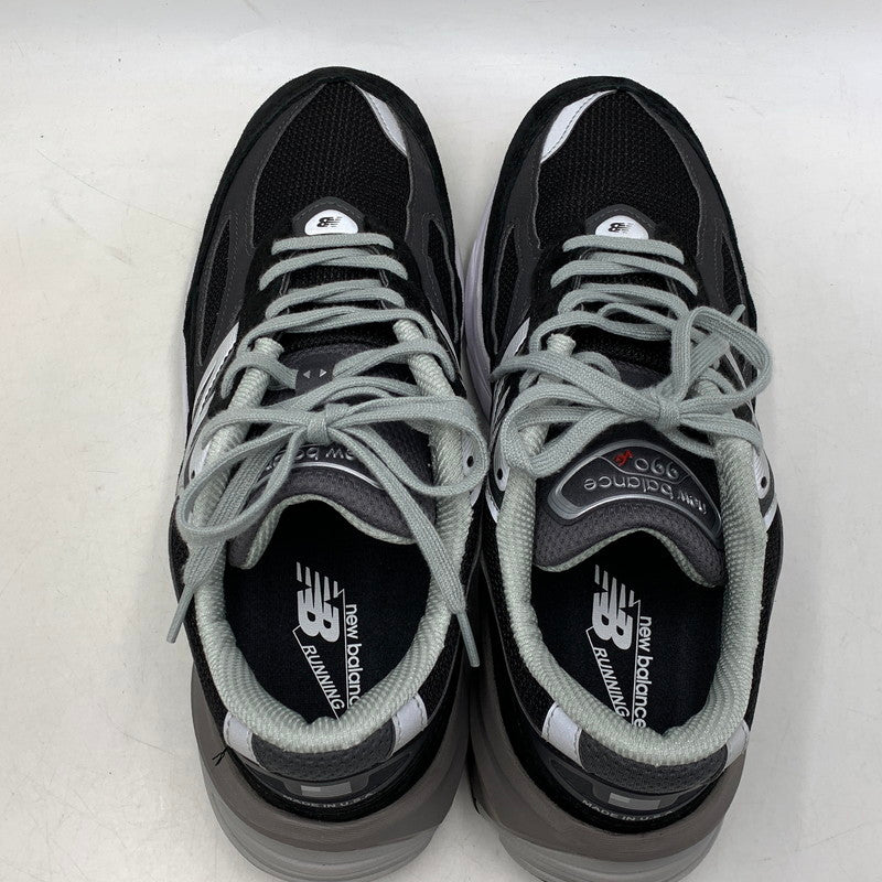 【中古品】【メンズ】 NEW BALANCE ニューバランス M990BK6 スニーカー シューズ 靴 162-260901-ya-02-izu サイズ：28cm カラー：ブラック 万代Net店