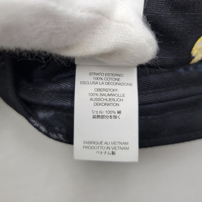 【中古品】【メンズ/レディース】 Supreme シュプリーム MILITARY CAMP CAP ミリタリー キャンプ キャップ 帽子 185-260902-as-06-izu サイズ：ONE SIZE（58cm） カラー：ブラック 万代Net店