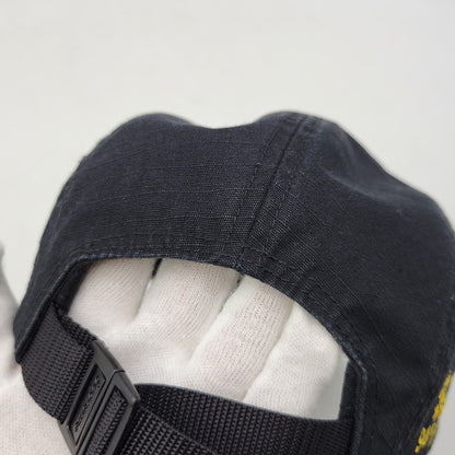 【中古品】【メンズ/レディース】 Supreme シュプリーム MILITARY CAMP CAP ミリタリー キャンプ キャップ 帽子 185-260902-as-06-izu サイズ：ONE SIZE（58cm） カラー：ブラック 万代Net店