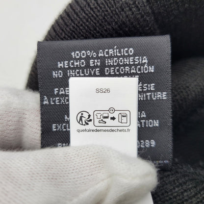 【中古美品】【メンズ/レディース】 Supreme シュプリーム DEVIL S LOGO BEANIE デビル Sロゴ ビーニー ニット帽 帽子 185-260902-as-07-izu サイズ：ONE SIZE カラー：ブラック 万代Net店