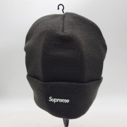 【中古美品】【メンズ/レディース】 Supreme シュプリーム DEVIL S LOGO BEANIE デビル Sロゴ ビーニー ニット帽 帽子 185-260902-as-07-izu サイズ：ONE SIZE カラー：ブラック 万代Net店