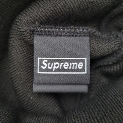 【中古美品】【メンズ/レディース】 Supreme シュプリーム DEVIL S LOGO BEANIE デビル Sロゴ ビーニー ニット帽 帽子 185-260902-as-07-izu サイズ：ONE SIZE カラー：ブラック 万代Net店